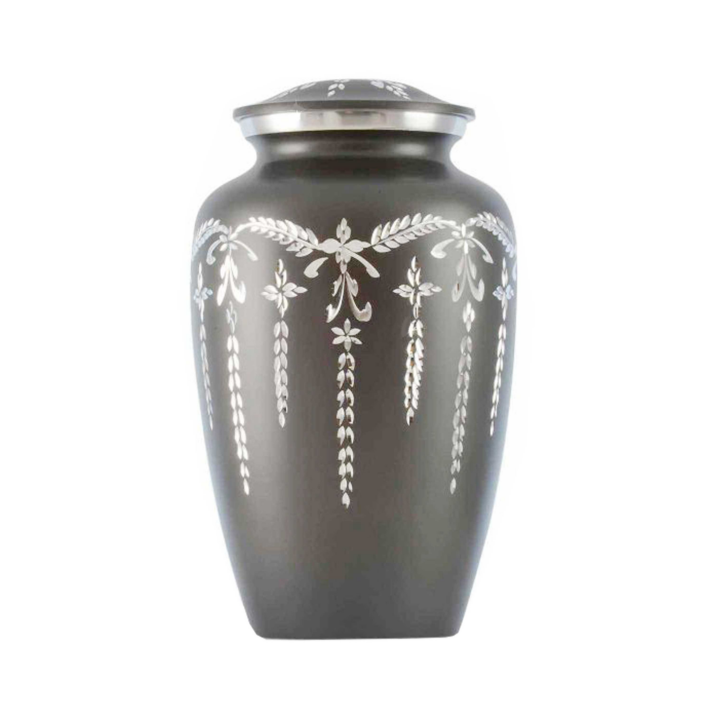 Raindrop Crystal Glass Classic Cremation Urn for Human Ashes