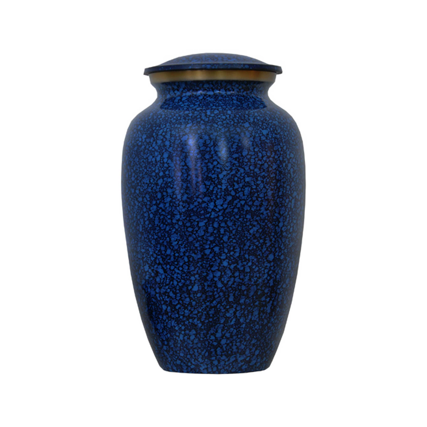 Unreal Lapis Marbled Cremation Urn for Human Ashes
