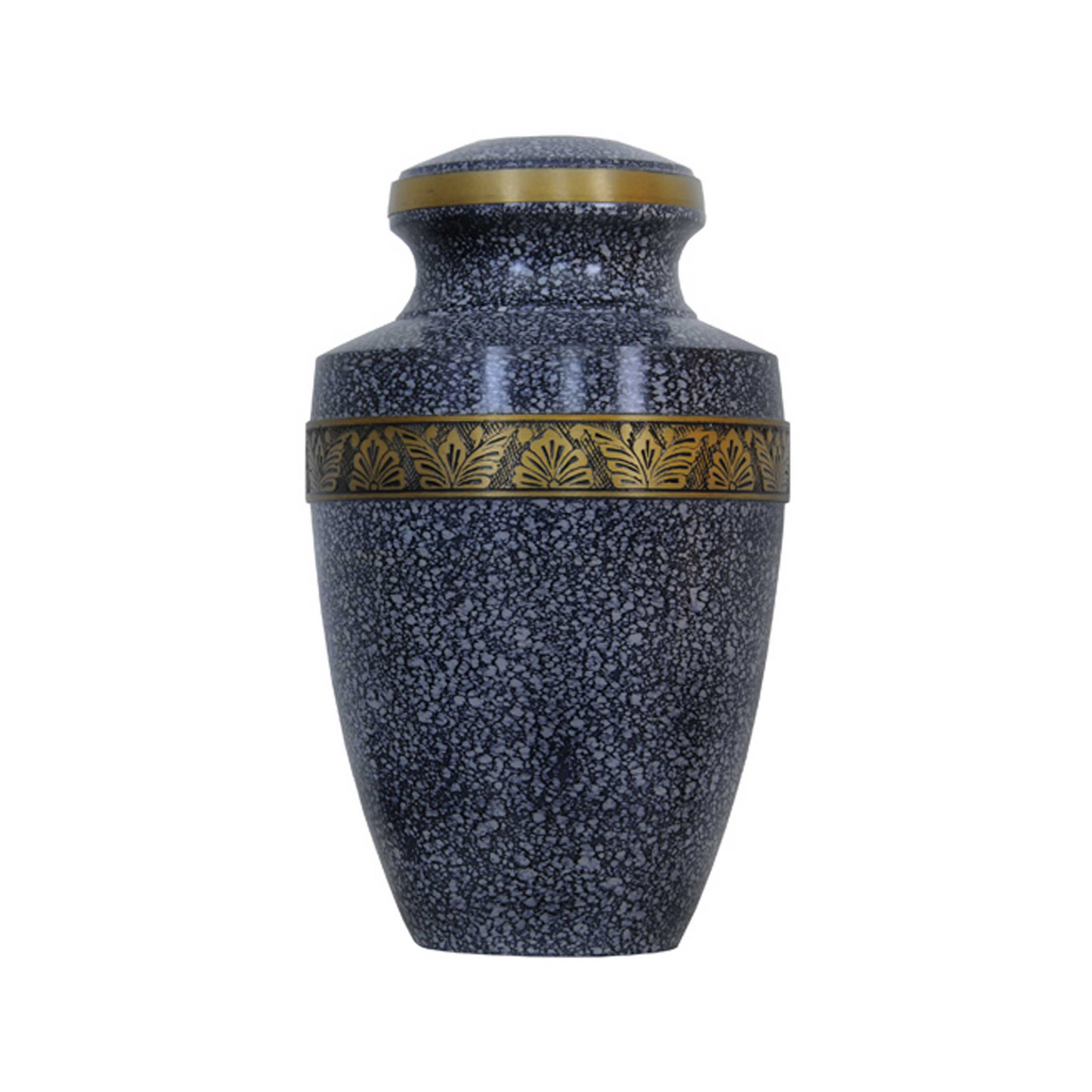 Unreal Black Asphalt Texture Cremation Urn for Human Ashes