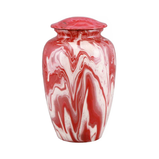 Strawberry Candy Printed Cremation Urn for Human Ashes