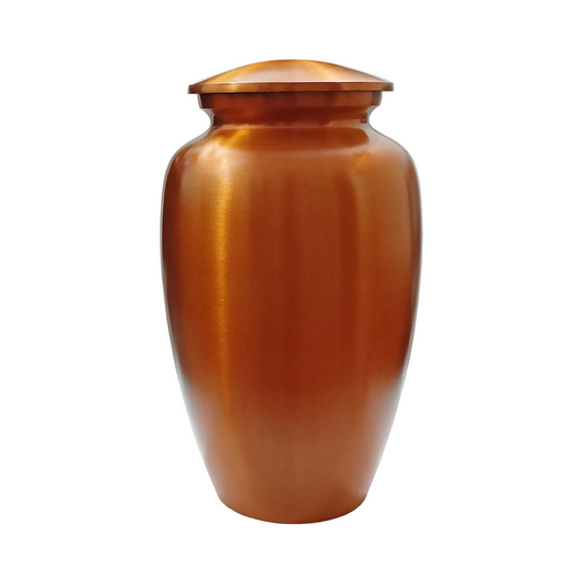 Bronze Tone Classic Cremation Urn for Human Ashes