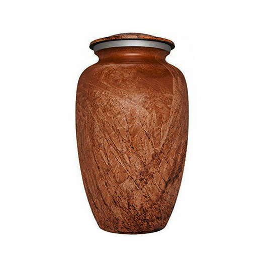 Sandstone Tone Classic Cremation Urn for Human Ashes