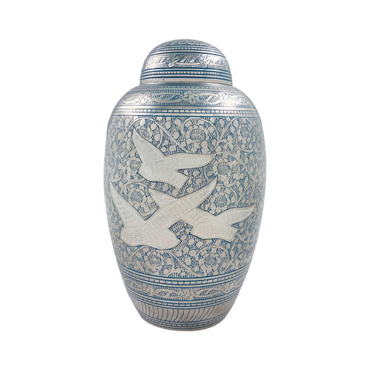 Dometop Unreal Soaring Birds Cremation Urn for Human Ashes