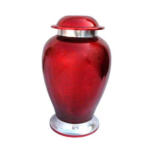 Dove Unreal Red Pear Cremation Urn for Human Ashes