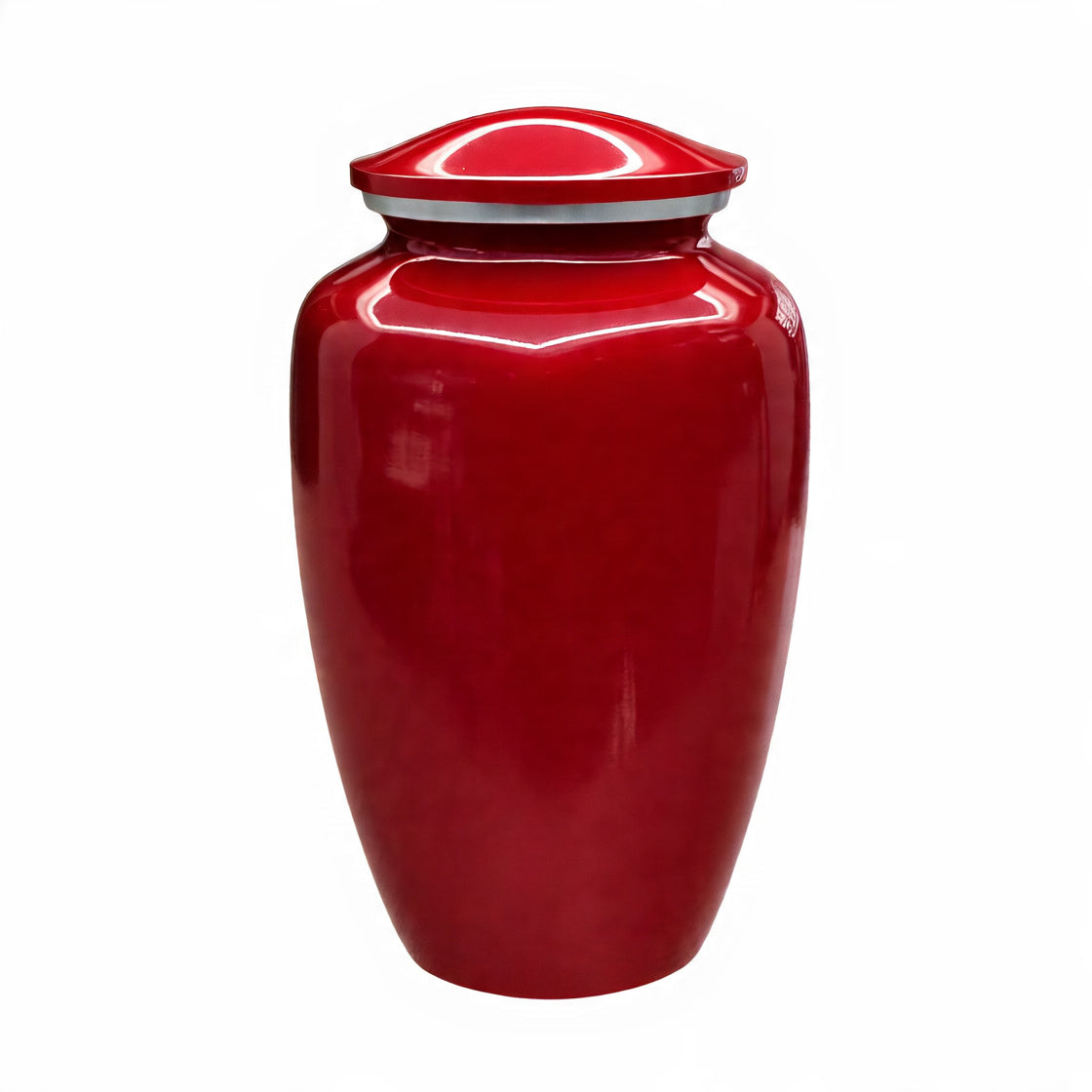 Cherry Red Cremation Urn
